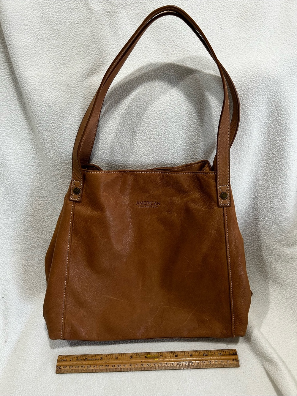 American Leather Shoulder Bag